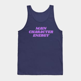 Main Character Energy Tank Top